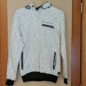 Buffalo David Bitton Black and White Hoodie Size S